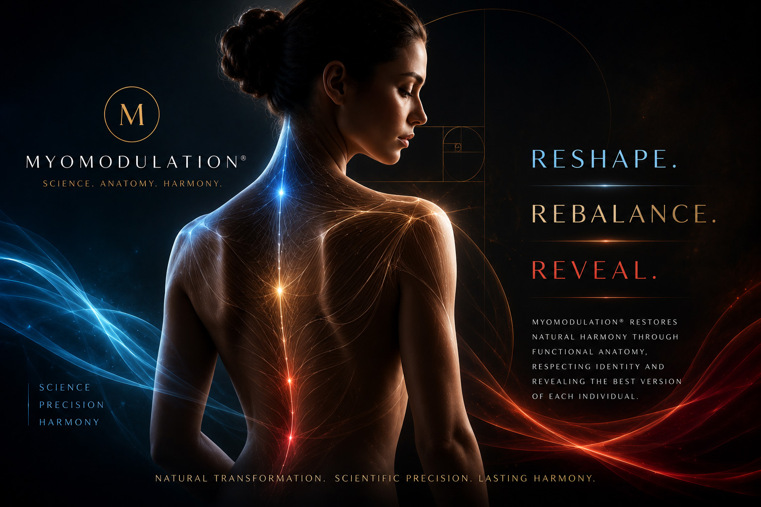 Myomodulation® philosophy: reshape, rebalance and reveal natural harmony